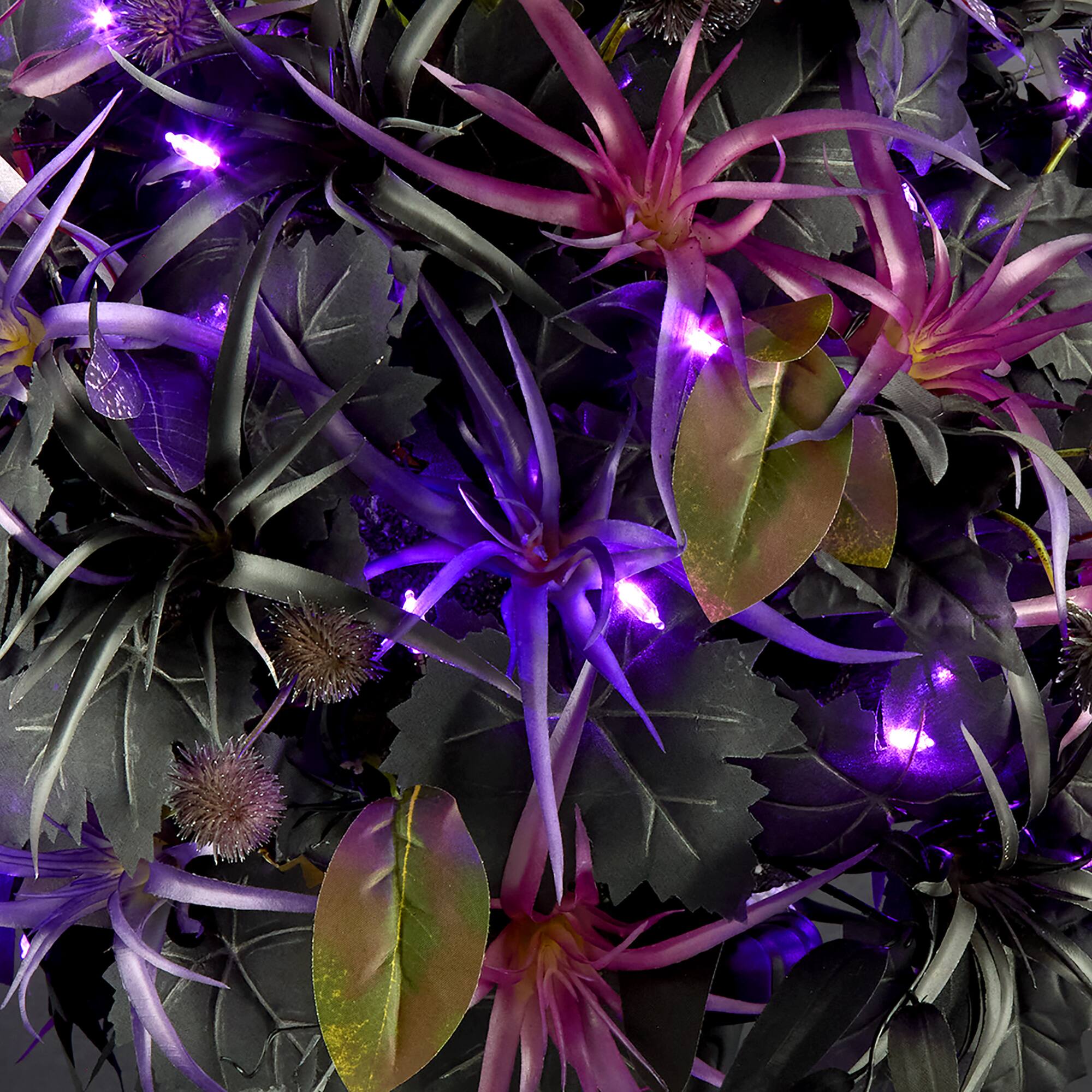 2ft. Scare in the Air LED Halloween Centerpiece in Black Urn Planter